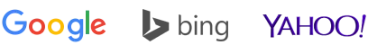 google bing yahoo logo